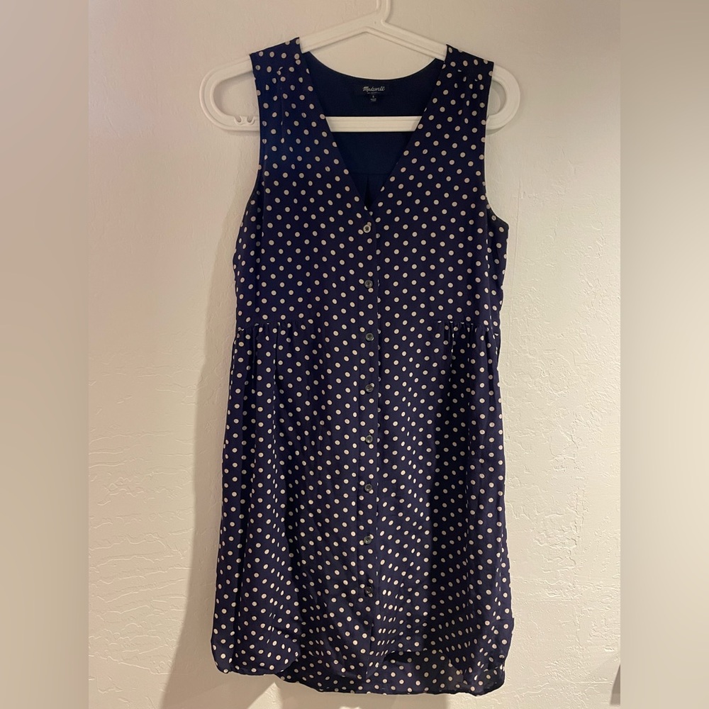 Polka dot Madewell dress